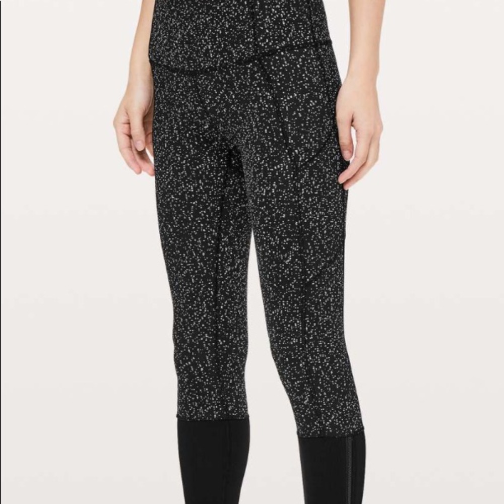 Lululemon Rebel Runner Crop- Size 4